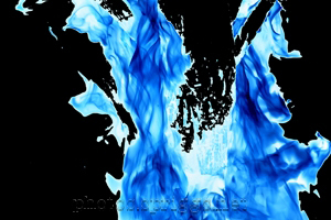 blue