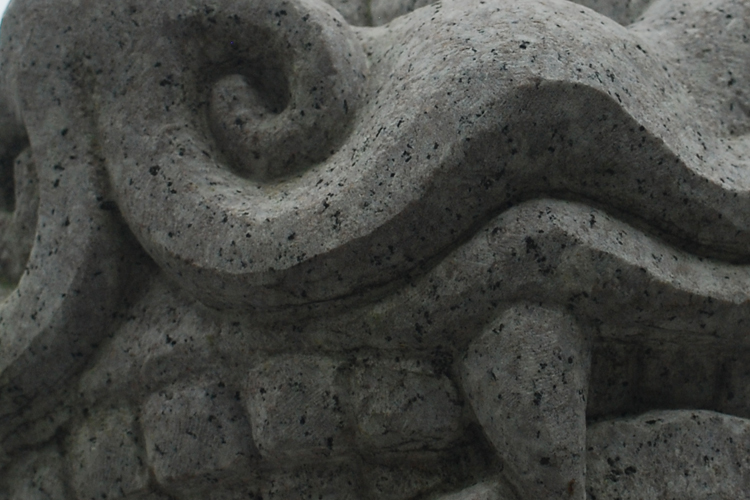 狛犬 (detail)