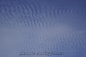 rippled clouds