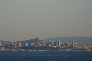 city in the sunrise