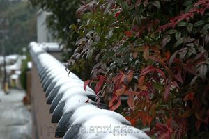 snow wall