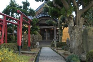 temple and torii