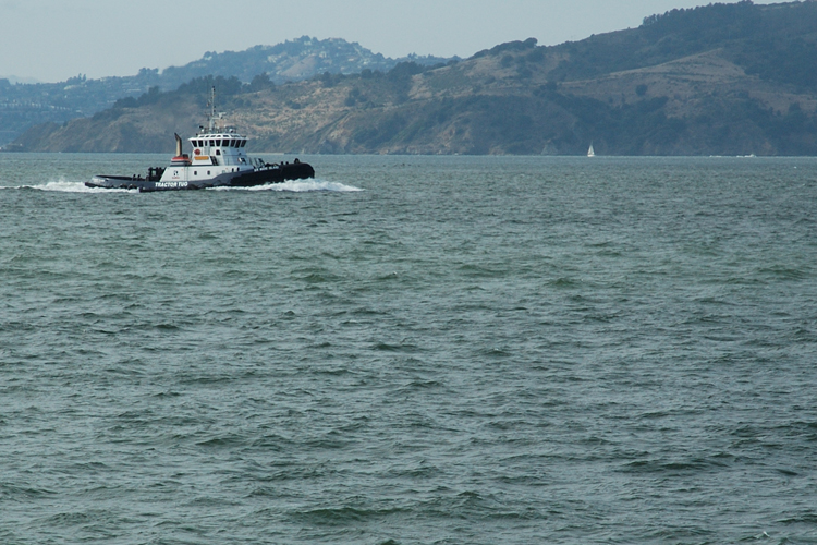 tug in motion