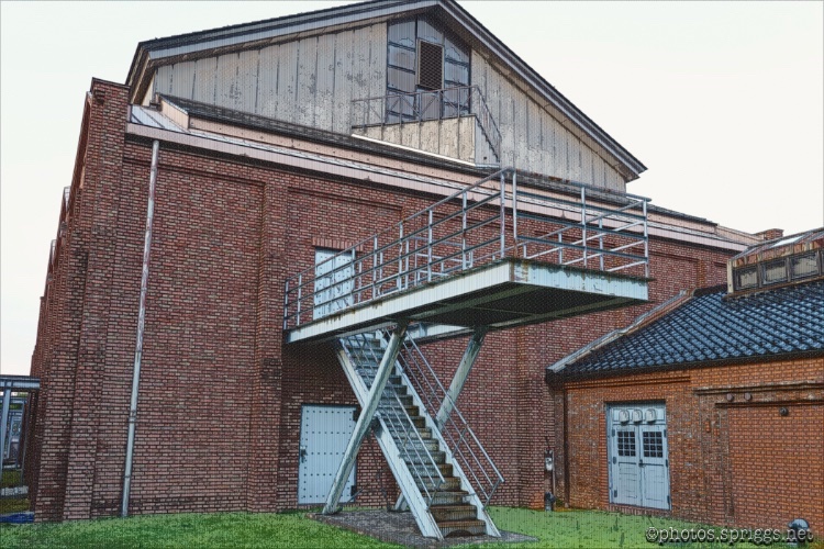bricks and stairs