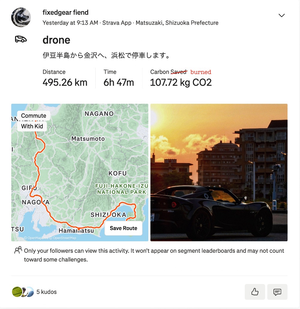 carbon saved
