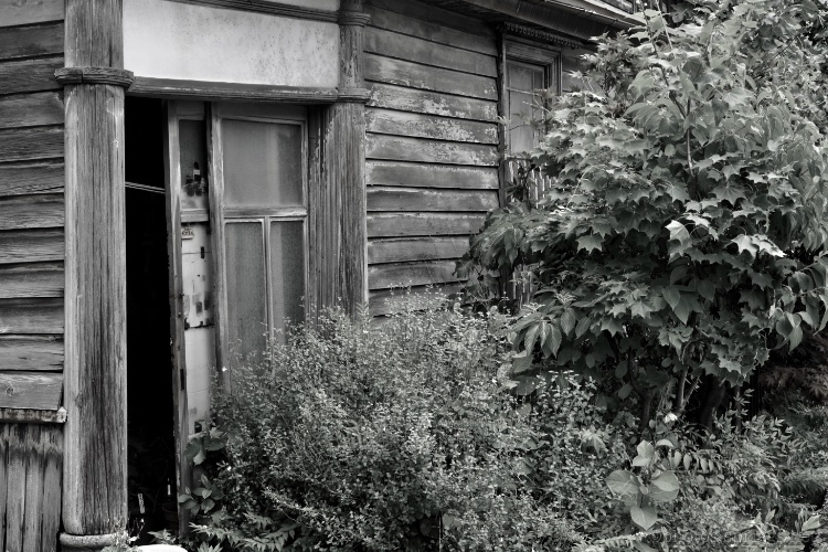 decrepit door