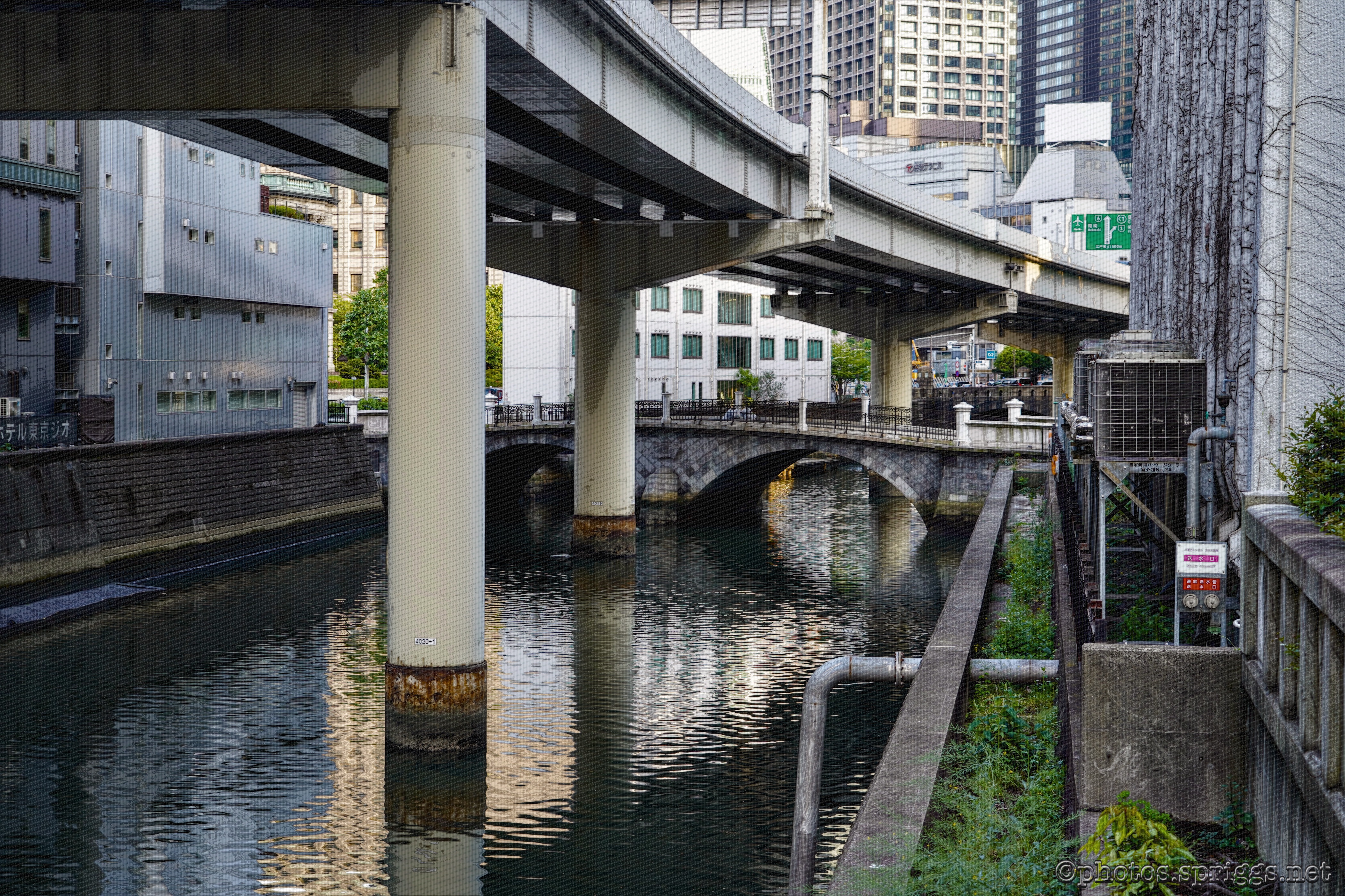 under the expressway