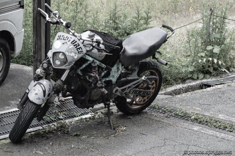 tatty motorbike